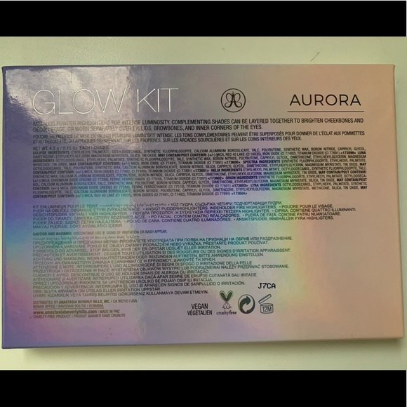 Anastasia 6 colour highlighter in Aurora - Picture 3 of 6